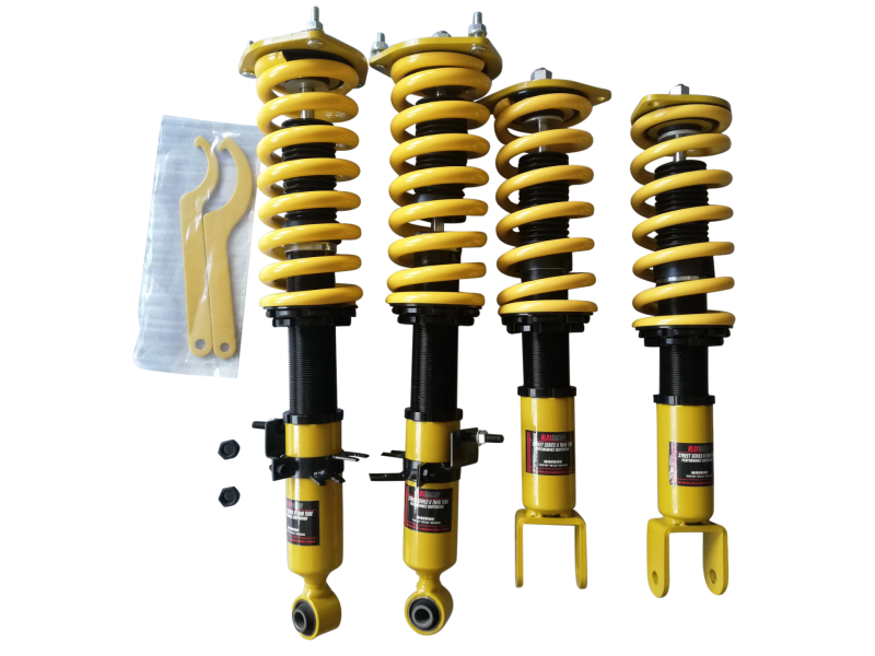 BLOX Racing Non-Adjustable Street Series II Coilovers for 2009+ Nissan G37 and 370Z RWD