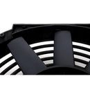 BLOX Racing 12-Inch Electric Slim Fan - Black for Automotive Cooling