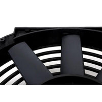 BLOX Racing 12-Inch Electric Slim Fan - Black for Automotive Cooling