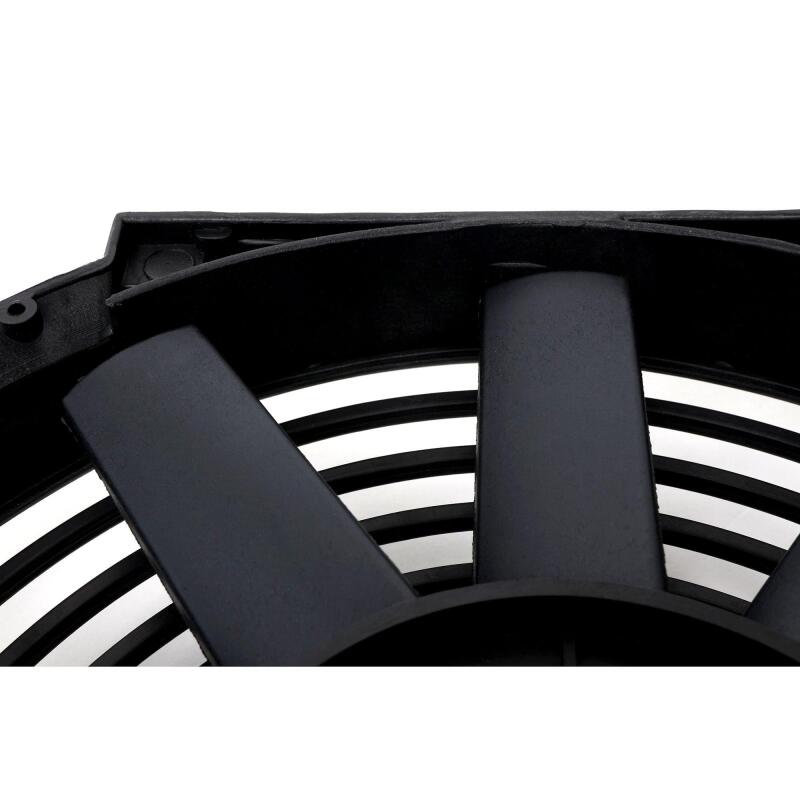 BLOX Racing 12-Inch Electric Slim Fan - Black for Automotive Cooling
