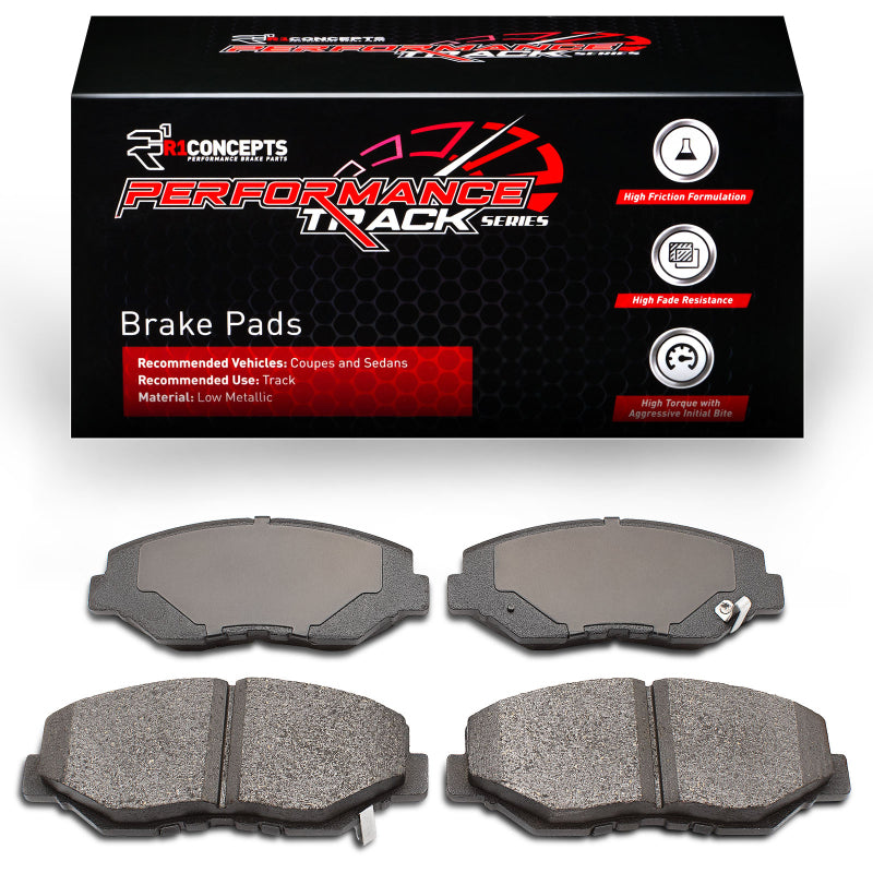 R1 Concepts Honda Civic Front Track/Street Brake Pads (Part Number: RNC2000-0914-00)