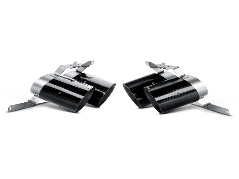 Akrapovic Carbon Tail Pipe Set for Lamborghini Gallardo 2008-2014 – Model AKRTP-CT/7