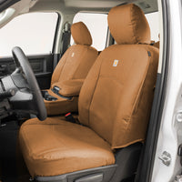 Covercraft 17-24 Nissan Armada Carhartt PrecisionFit Custom Second Row Seat Covers - Brown (GTN678CABN)