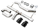 AWE Tuning 19-23 BMW 330i / 21-23 BMW 430i Base G2X Track Edition Axle-Back Exhaust - Diamond Black
