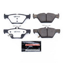 PowerStop Z26 Street Warrior Ceramic Brake Pads for Subaru Legacy, Outback, WRX, and Ascent – Extreme Stopping Power with Low Dust and Noise Reduction