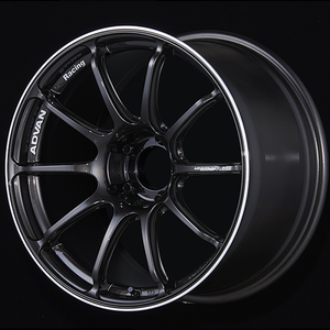 Advan RSIII 18x8.5 / +38 Offset / 5x114.3 / 73mm Bore / Black Gunmetallic and Ring