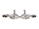 Akrapovic Titanium Slip-On Line Exhaust for 2020 Chevrolet Corvette Stingray (C8) – Part AKR S-CO/TI/4