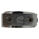 BLOX Racing Oil Filter Block Adapter Silver for Oil Pressure and Temperature Monitoring