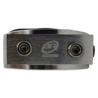 BLOX Racing Oil Filter Block Adapter Silver for Oil Pressure and Temperature Monitoring