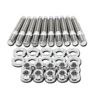 BLOX Racing SUS303 Stainless Steel Intake Manifold Stud Kit M8 x 1.25mm, 55mm Length - 8 Pieces