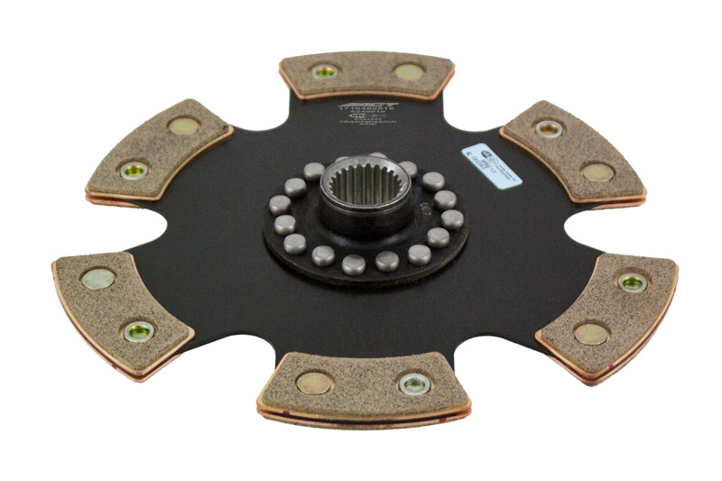 ACT 2017 Honda Civic 6 Pad Rigid Race Disc - High-Performance Ceramic Friction Clutch Plate