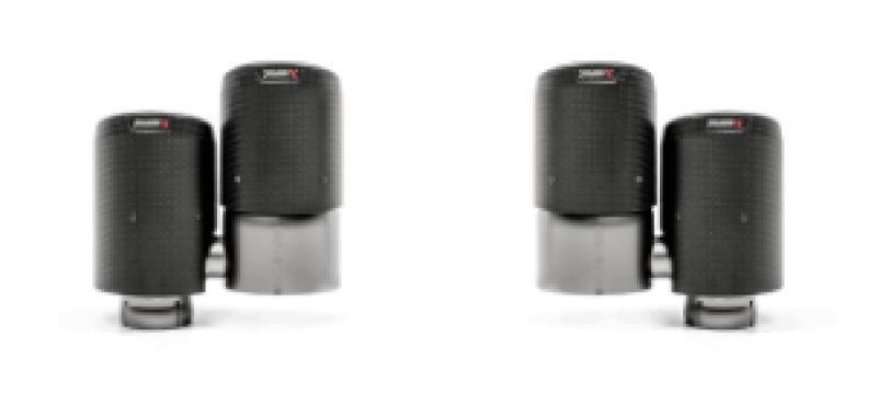 Akrapovic Carbon Tail Pipe Set for 2017-2020 Porsche Panamera Turbo | Part Number AKRTP-CT/48