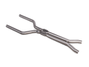 Akrapovic Evolution Link Pipe Set for BMW X5M (F95) / X6M (F96) Titanium Part Number AKR E-BM/T/11