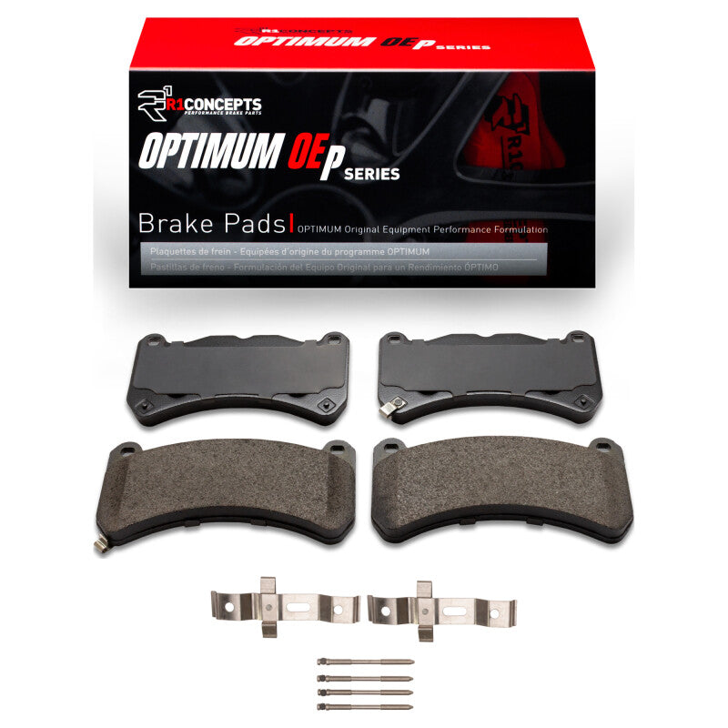 R1 2008-2025 Lexus IS F Front R1 Optimum OE Pads & Hardware Kit