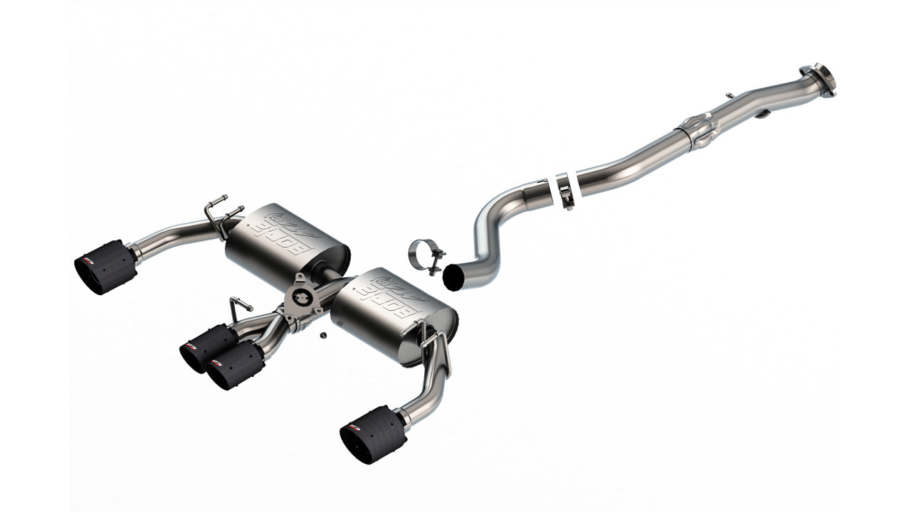 Borla 23+ GR Corolla ATAK Carbon Cat-Back Exhaust System | 140942CFBA