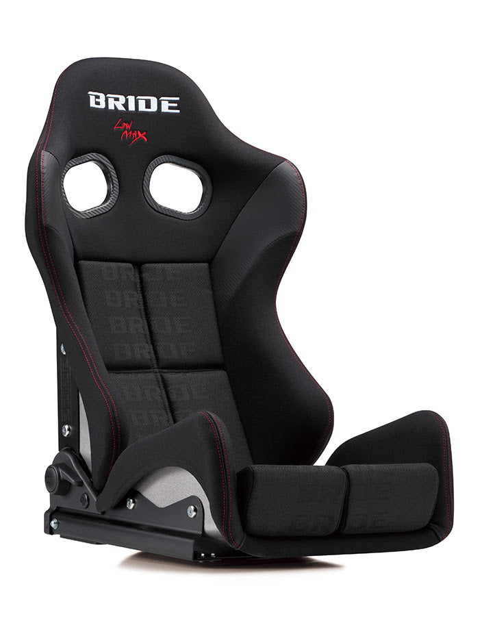 BRIDE GIAS III FRP Seat w standard cushion — Black Logo Edition