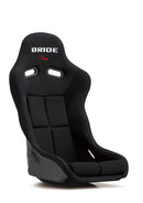 BRIDE NURMAN Black carbon shell bucket seat HN1ASC, front three-quarter view