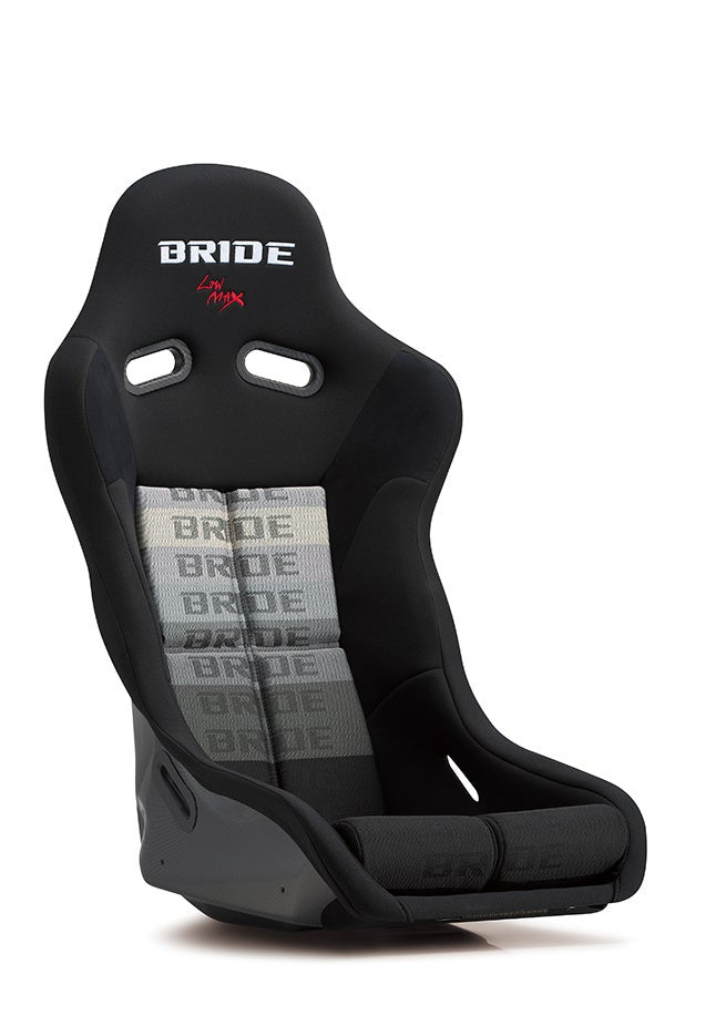 BRIDE NURMAN Carbon Shell Bucket Seat - Gradient Logo - HN1GSC