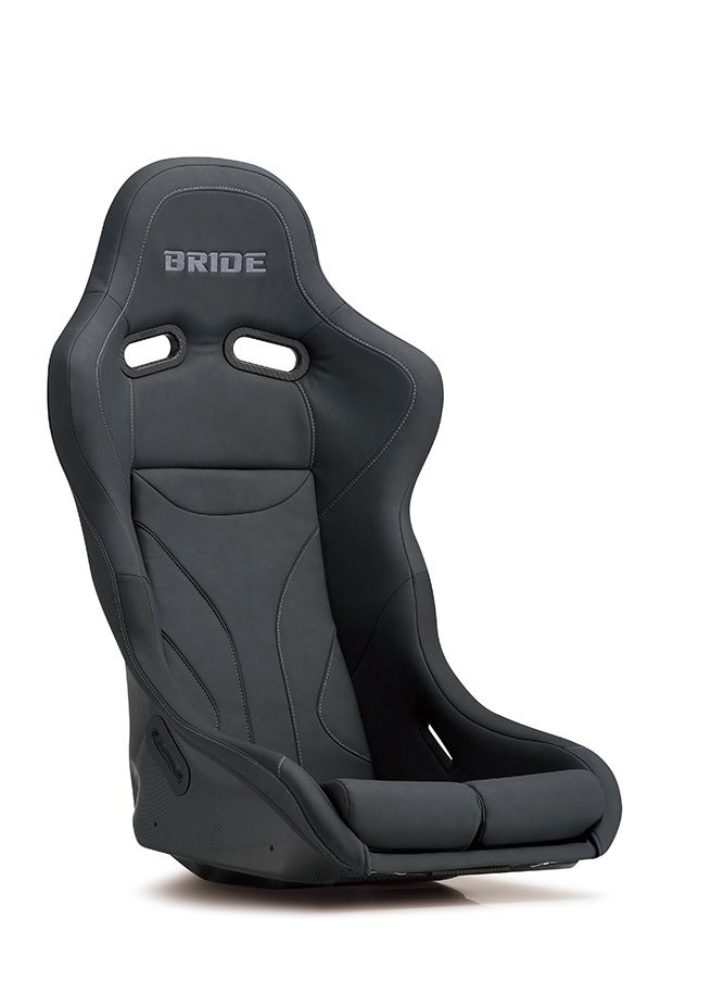 BRIDE NURMAN NUGRAIN Carbon Bucket Seat - Charcoal Gray - HN1NR2