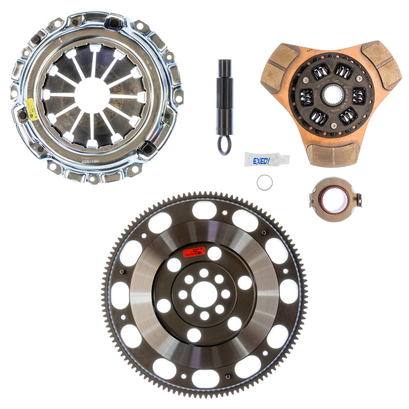 Exedy Stage 2 Cerametallic Clutch Kit with Lightweight Flywheel for Acura and Honda Models