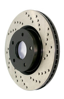 StopTech 13-18 Lexus GS350 / 15-18 Lexus RC350 / 16-18 Lexus RC300 Drilled Front Right Cryo Rotor (128.44187CR)