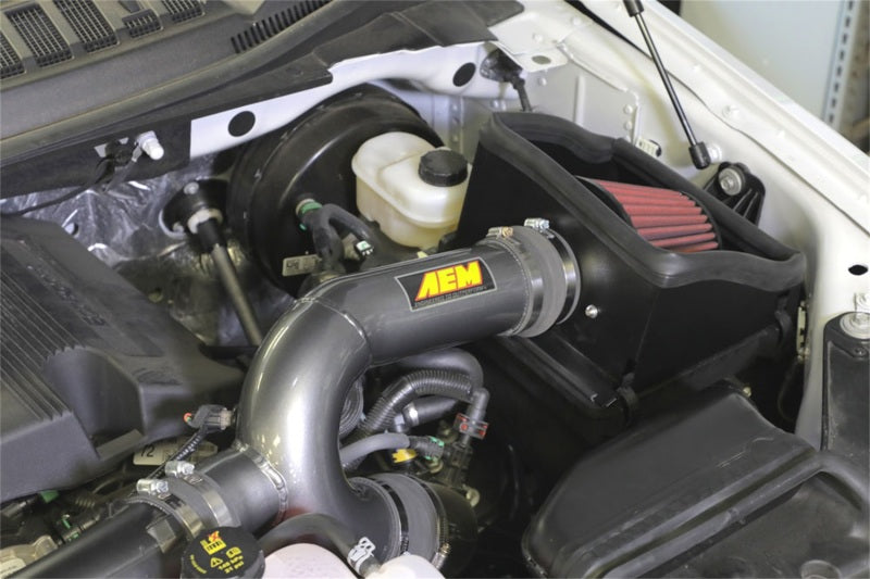 AEM Induction 17-18 Ford F-150 3.5L V6 F/I Gunmetal Gray Cold Air Intake System - Part No. aem21-8130DC