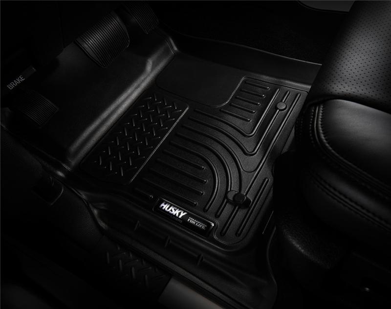 Husky Liners 09-12 Honda Fit WeatherBeater Combo Black Floor Liners