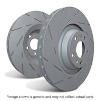 EBC USR Series Slotted Rear Brake Rotor for Subaru Legacy, Outback, and WRX
