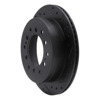R1 Concepts Lexus GX460 Rear Right Drilled & Slotted Brake Rotor (Part #RNC633-76143R)