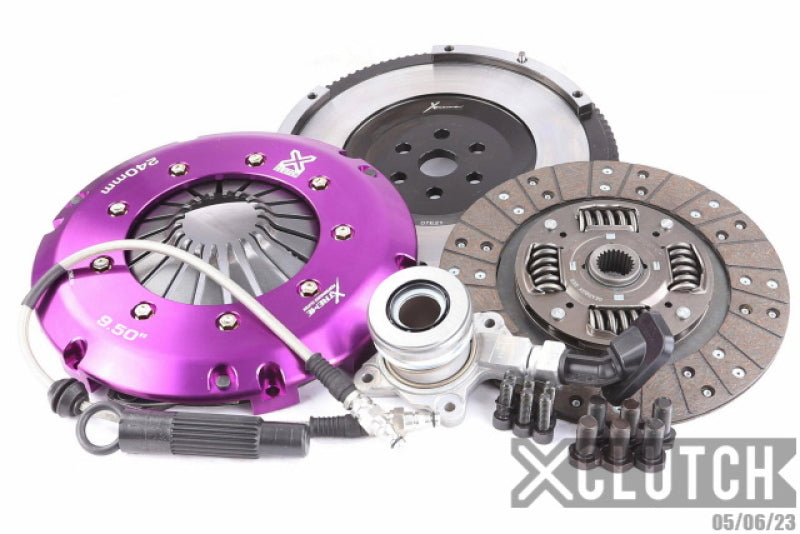 XClutch 13-18 Ford Focus ST 2.0L Stage 1 Sprung Organic Clutch Kit (XKFD24640-1A)