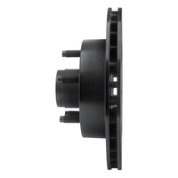 R1 1983-1997 Ford Ranger (USA/Canada) Front Left Drilled & Slotted Black Brake Rotor