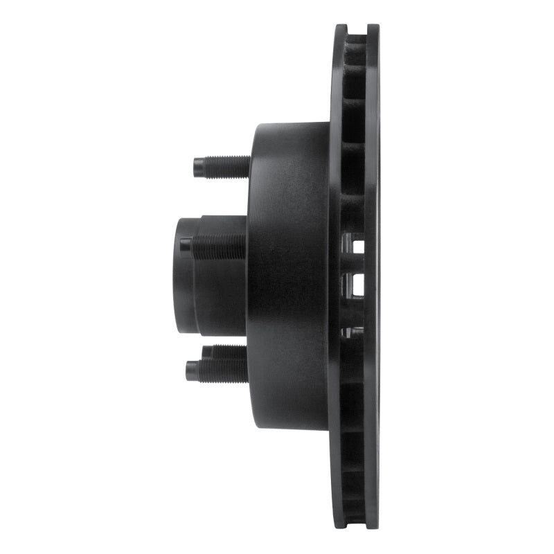 R1 1983-1997 Ford Ranger (USA/Canada) Front Left Drilled & Slotted Black Brake Rotor