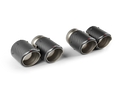Akrapovic 2024+ BMW M5 G90/G99 Round Carbon Fiber Tail Pipe Set