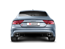 Akrapovic Evolution Line Titanium Cat Back Exhaust for 2014-2017 Audi RS7 Sportback with Carbon Tips | Part AKR S-AU/TI/4H