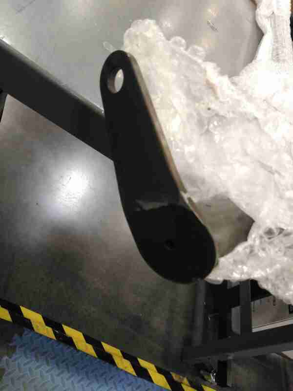 NRG Harness Bar 47in. - Titanium finish — Scratch & Dent
