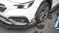 APR Peformance  Subaru WRX Carbon Fiber Front Bumper Canards 2022-2023