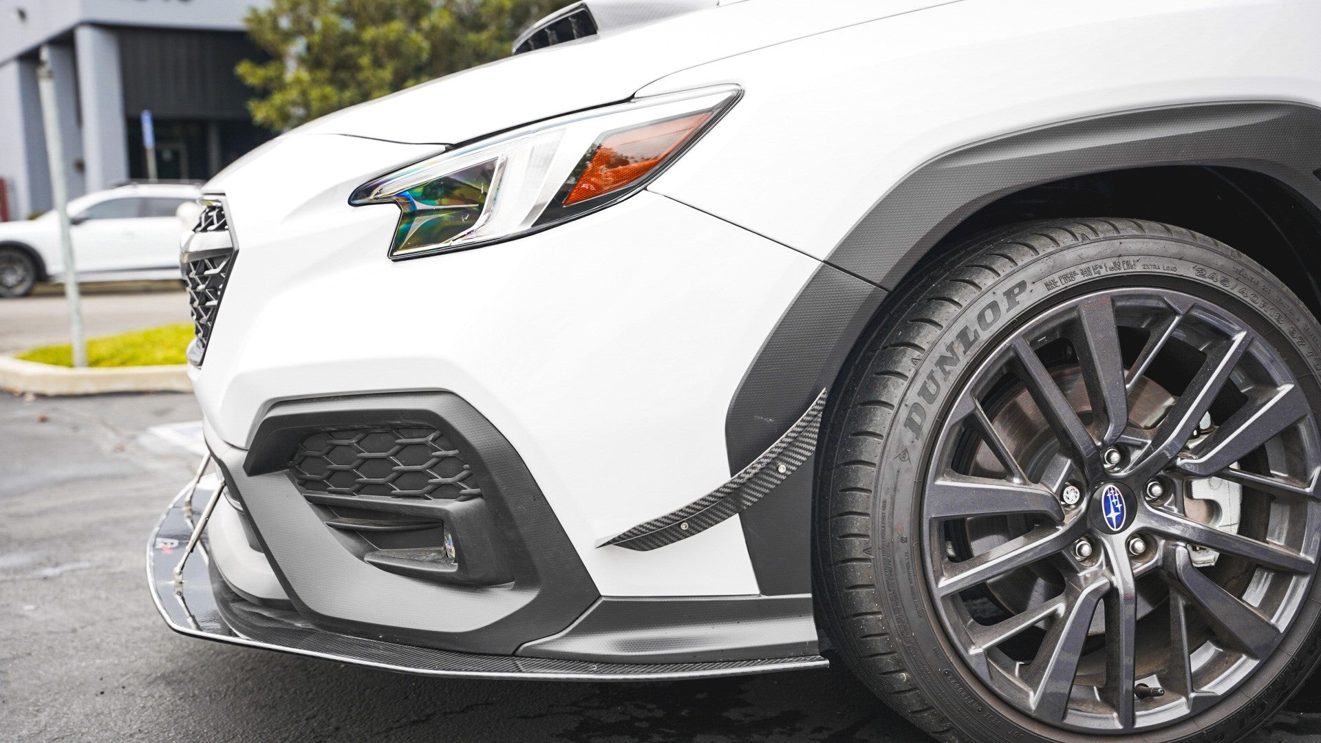 APR Peformance  Subaru WRX Carbon Fiber Wind Splitter w/ Rods 2022-2023