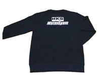 SUDADERA HKS MOTORSPORT NEGRO S