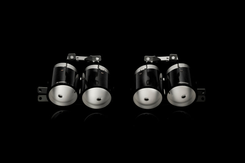 Akrapovic Carbon Tail Pipe Set for Lamborghini Gallardo 2008-2014 – Model AKRTP-CT/7
