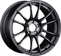 SSR GTX04 19x9.5 5x120 38mm Offset Dark Gunmetal Wheel