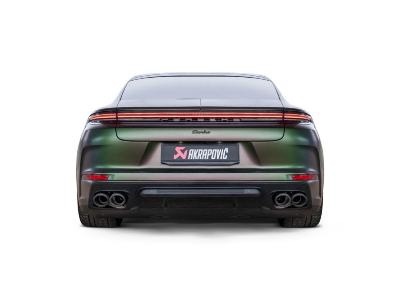 Akrapovic Slip-On Line Titanium Exhaust System for Porsche Panamera 2024+ with Carbon Tips (Part No. AKR-S-PO/T/5H)