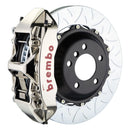 Brembo 23+ GR Corolla Front GTR BBK 4 Piston Billet355x32 2pc Rotor Slotted Type-3- Nickel Plated (1M3.8068AR)