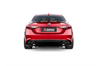Akrapovic Evolution Line Titanium Cat Back Exhaust for 2016-2020 Alfa Romeo Giulia Quadrifoglio