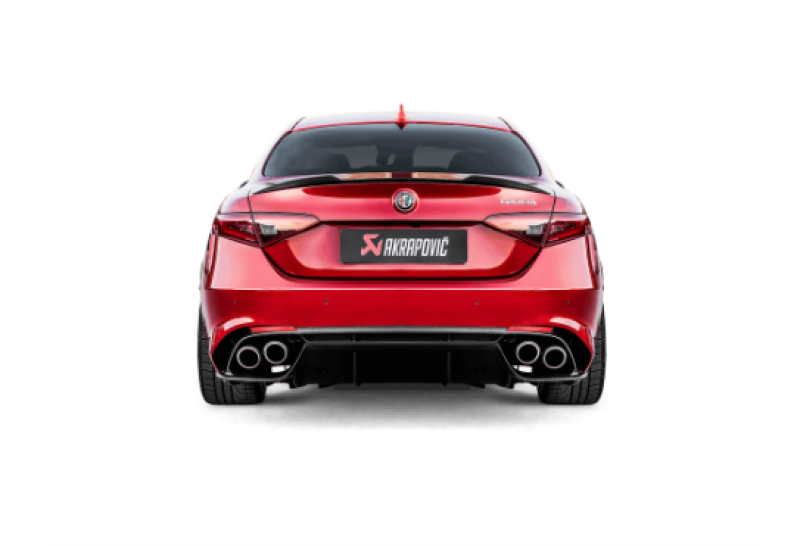 Akrapovic Evolution Line Titanium Cat Back Exhaust for 2016-2020 Alfa Romeo Giulia Quadrifoglio