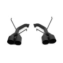 BLOX Racing 2022+ WRX Muffler Delete / Axle Back with 4-inch Single Wall Matte Black Tips