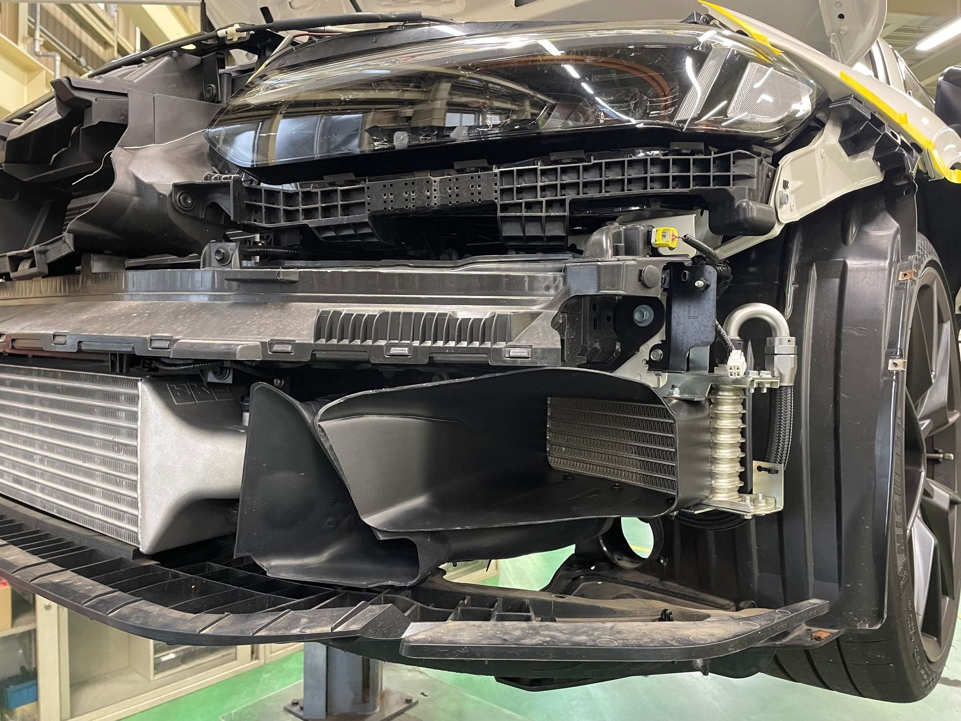 HKS オイルクーラーキット FL5 HKS 2023+ Honda Civic Type R FL5 Black S Type Oil Cooler Kit