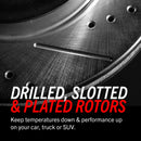 Power Stop 97-05 Acura EL Front Evolution Drilled & Slotted Rotors - Pair