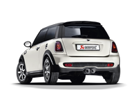 Akrapovic Evolution Line Cat Back Exhaust System for 2007-2014 MINI Cooper S (R56/R57) - Stainless Steel