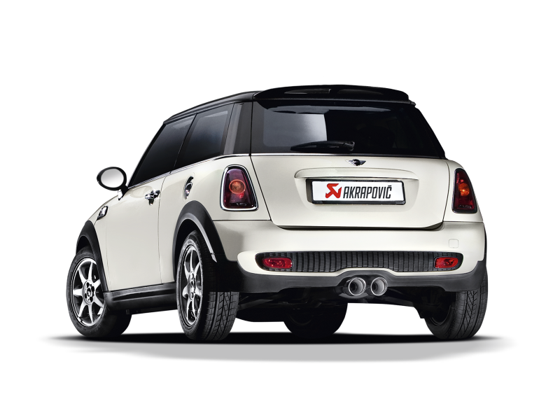 Akrapovic Evolution Line Cat Back Exhaust System for 2007-2014 MINI Cooper S (R56/R57) - Stainless Steel
