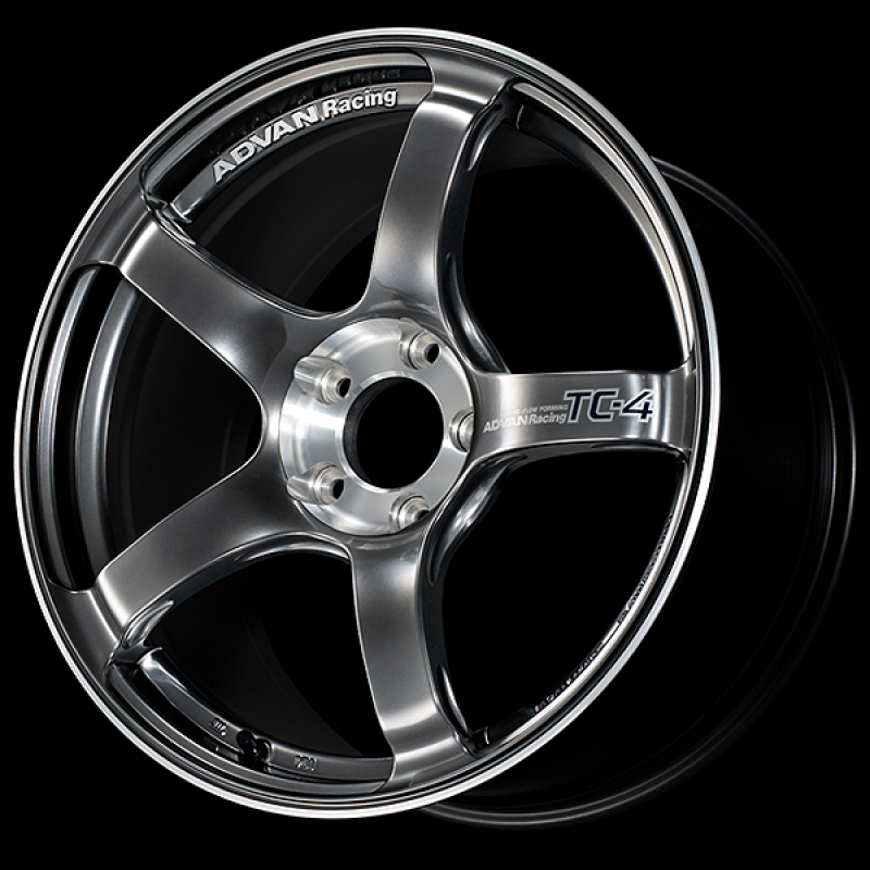 Advan TC-4 SE 18x8.5 / +51 Offset / 5-114.3 / 73mm Bore / Racing Hyper Black & Diamond Cut